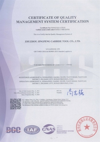 CERTIFICATES